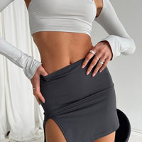 Lowell Mini Skirt Grey