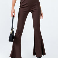 Rita Roberts Flares Brown