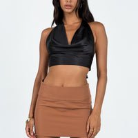 Minnie Micro Skirt Rust