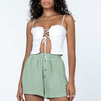 Etta Shorts Green