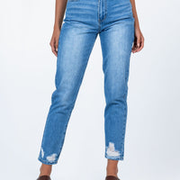 Abarca Straight Leg Denim Jeans