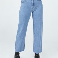 Damika Wide Leg Denim Jeans