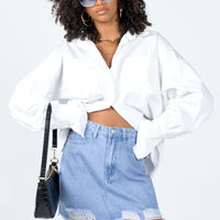 Giannia Denim Mini Skirt
