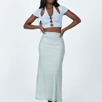 Cheriee Maxi Skirt Green