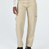 Adelaide Cargo Jeans Stone