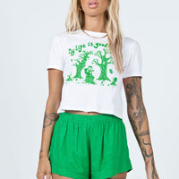 Beach House Shorts Green