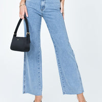 Arlington High Rise Straight Leg Jeans Denim