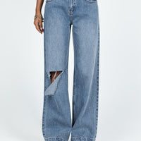 Livvy Jeans Mid Wash Denim