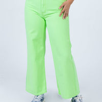 Denver Denim Jeans Lime Green