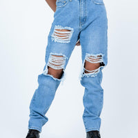 Moxie Straight Leg Denim Jeans