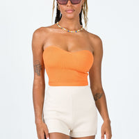 Rowen Basic Knit Shorts Beige