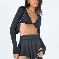 Kia Mini Skirt Black