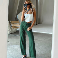 Kalinda Denim Jeans Green