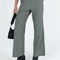 Alizzi Pant Grey Pinstripe