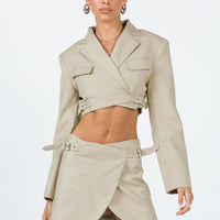 Anja Mini Skirt Camel
