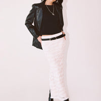 Azra Maxi Skirt White
