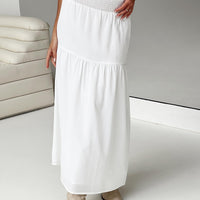 Dion Maxi Skirt White