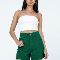 The Swalla Shorts Dark Green