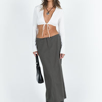 Mistry Midi Skirt Slate