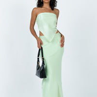 Jodie Maxi Skirt Green