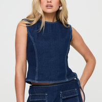 Countryside Top Denim