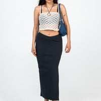 Abigail Midi Skirt Black Petite