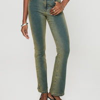 Sandman Flare Jeans Antique Wash