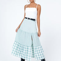 Noami Kate Midi Skirt Green