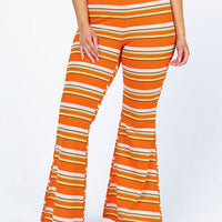 Jackson Knit Pants Orange