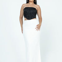 Maynard Maxi Skirt White