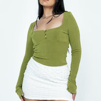 Cadence Mini Skirt White