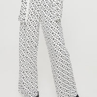 Zodiac Linen Blend Pants Black / White