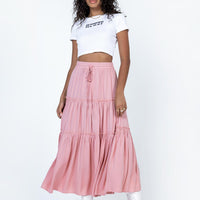 Tammie Maxi Skirt Pink