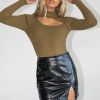 Miriah Mini Skirt Black