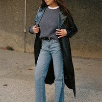 Farleigh High Rise Flared Jeans Blue