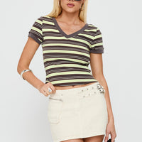 Paltrow Cargo Mini Skort Cream