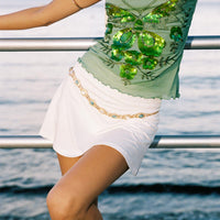 Girlie Mini Skirt White