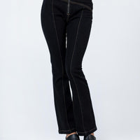 Zia Flare Pants Black