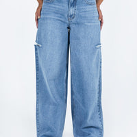 Teags Jeans Mid Wash Denim