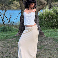 Jodie Maxi Skirt Oatmeal