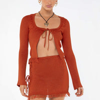 Banita Mini Skirt Red