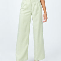 Archer Pants Green Check