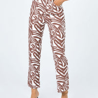 Wyoming Straight Leg Denim Jeans Zebra