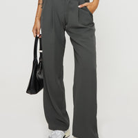 Nikkey Low Rise Pants Slate