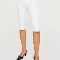 Meet Me Capri Pants White