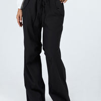 Snow Parachute Pants Black