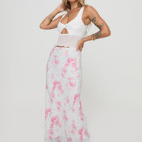 Agave Maxi Skirt Floral