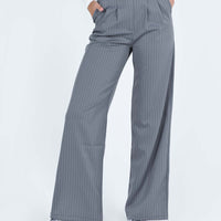 Archer Pants Pinstripe Grey Tall