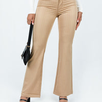 Dami Low Rise Pants Beige