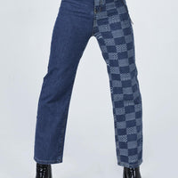 Cher Straight Leg Denim Jeans